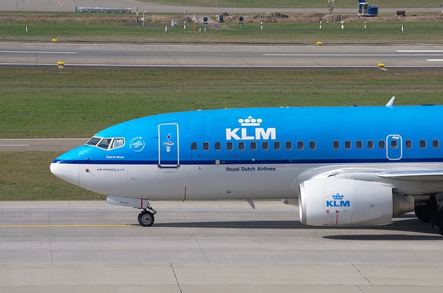 Vliegtuig van KLM