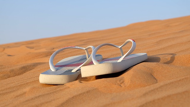 Slippers zand