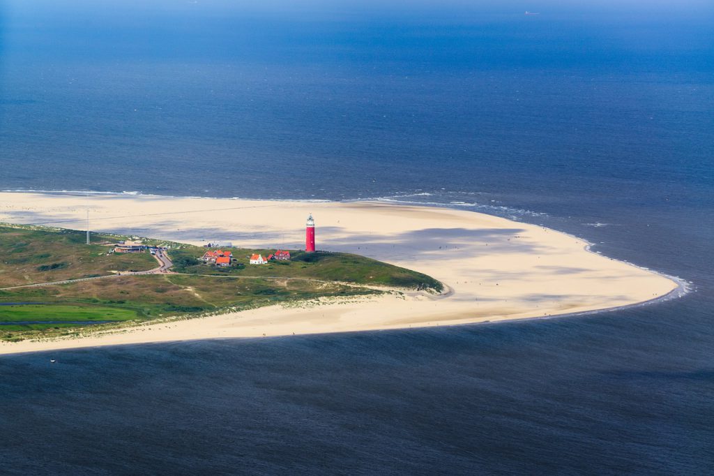 Vakantie Waddeneilanden Texel vuurtoren Noordzee strand